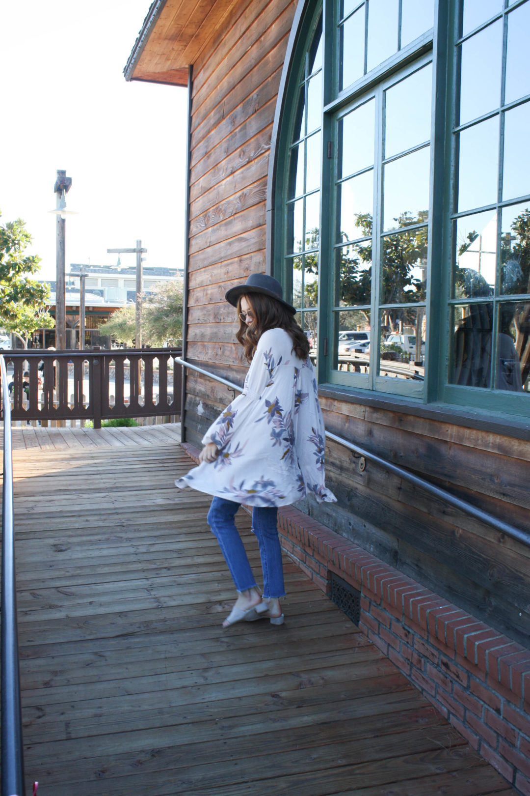 Transitioning to spring fashion with Allison Kelley's favorite floral tops and dresses from free people